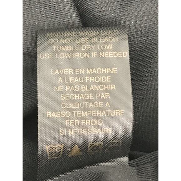 Cynthia Steffe Rich Black V-Neck Sheath Cocktail Dress Size 6 - Picture 15 of 15